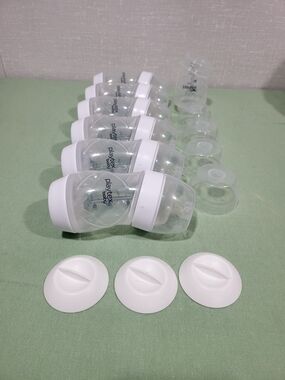 Playtex White Clear Baby Bottle Set - White